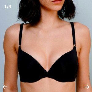 [32C] NWOT Harper Wilde The Boost Underwire Bra in Black, NEW